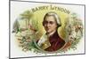 Barry Lyndon Brand Cigar Box Label-Lantern Press-Mounted Art Print