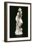 Venus Au Bain Statue-null-Framed Art Print