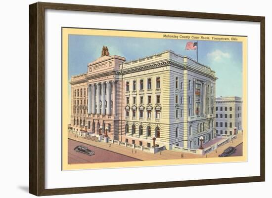 Courthouse, Youngstown, Ohio-null-Framed Art Print