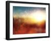 Defocused Background-shagane-Framed Art Print