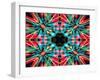 Colourful Kaleidoscope Background-Steve18-Framed Art Print