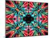 Colourful Kaleidoscope Background-Steve18-Mounted Art Print