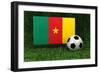 Cameroon Soccer-badboo-Framed Art Print