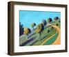 Malvern Spring, 2021 (acrylic on board)-Paul Powis-Framed Giclee Print