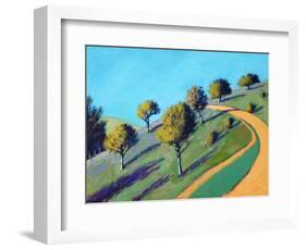 Malvern Spring, 2021 (acrylic on board)-Paul Powis-Framed Giclee Print