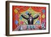 Marvellous Marvo Making Magic, 2017, tinted gesso on wood-PJ Crook-Framed Giclee Print