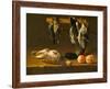Still Life with Fowl and Pomegranates, c.1620-1640-Alejandro de Loarte-Framed Giclee Print