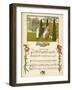 Illustration with Music, a Song of a Doll-Kate Greenaway-Framed Art Print