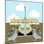 National Gallery, Trafalgar Square-Claire Huntley-Mounted Giclee Print