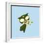 Verde Attacking-null-Framed Giclee Print