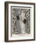 Redfern Dress and Coat in Black and White for the Theatre-J. Gose-Framed Art Print