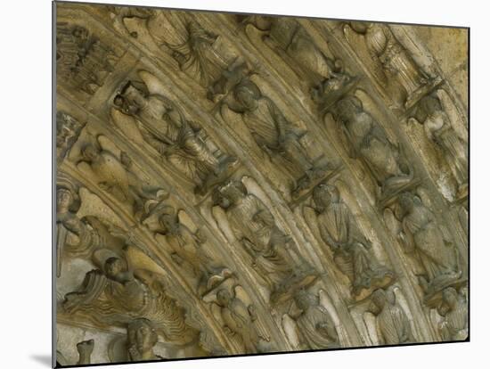 Arch with the Nine Choirs of the Angels, the South Porch-null-Mounted Giclee Print