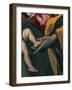 Holy Family with Saint Anne-El Greco-Framed Giclee Print