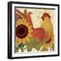 Spice Roosters II-Veronique Charron-Framed Art Print