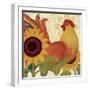 Spice Roosters II-Veronique Charron-Framed Art Print