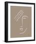 Neutral Faces I-Farida Zaman-Framed Art Print