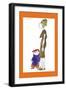 Jake and Mom-Norma Kramer-Framed Art Print