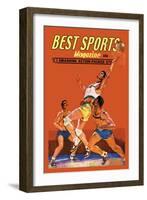 Best Sports Magazine: Basketball-null-Framed Art Print