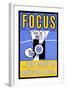 Focus-null-Framed Art Print