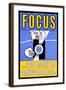 Focus-null-Framed Art Print