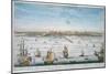 Boston in 1750-John J. Carwitham-Mounted Art Print