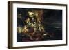 Allegory on the Raid on Chatham-Cornelis Bisschop-Framed Art Print