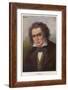 Ludwig Van Beethoven-null-Framed Art Print