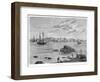 In Southern Italy: the Harbour Seen from the Sea-null-Framed Art Print