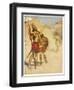 David and Goliath-null-Framed Art Print