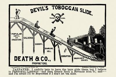 Devil's Toboggan Slide - George F. Hunting | AllPosters.com