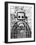 Graffiti Robot-Roseanne Jones-Framed Giclee Print