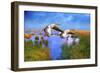 Birds In Nature-Ata Alishahi-Framed Giclee Print