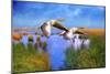 Birds In Nature-Ata Alishahi-Mounted Giclee Print