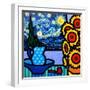 Still Life with Starry Night-John Nolan-Framed Giclee Print