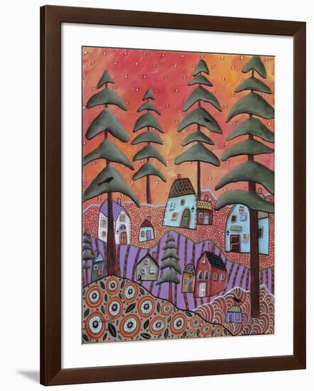 Warm Horizon 1-Karla Gerard-Framed Giclee Print