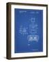 PP1072-Blueprint Super Nintendo Console Remote and Cartridge Patent Poster-Cole Borders-Framed Giclee Print