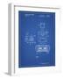 PP1072-Blueprint Super Nintendo Console Remote and Cartridge Patent Poster-Cole Borders-Framed Giclee Print