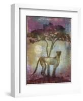 Africa Cheetah-Greg Simanson-Framed Giclee Print