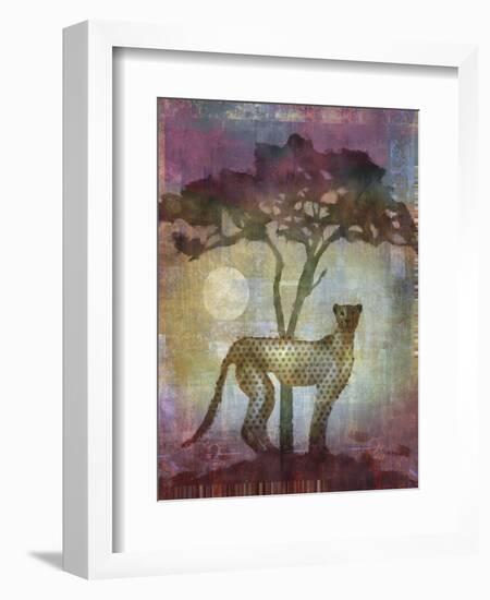 Africa Cheetah-Greg Simanson-Framed Giclee Print