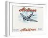 Airliner-Art Of The Cigar-Framed Giclee Print