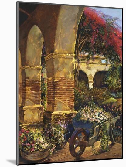 Columns Adorned-Clif Hadfield-Mounted Art Print