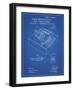 PP45 Blueprint-Borders Cole-Framed Giclee Print