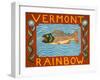 Vermont Rainbow-Stephen Huneck-Framed Giclee Print