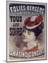 Folies Bergére Skating Concert-null-Mounted Giclee Print
