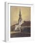 St Leonard's Church, Shoreditch, London, C1815-George Dance-Framed Giclee Print