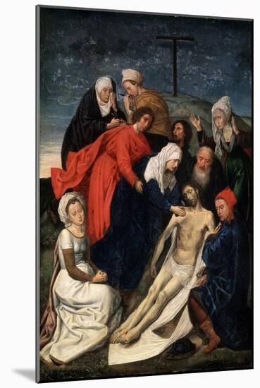 The Lamentation over Christ, Early 16th Century-Hugo van der Goes-Mounted Giclee Print