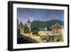 View of the Escorial, Spain, Early 18th Century-Michel-ange Houasse-Framed Giclee Print