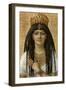 Mutnezemt, Ancient Egyptian Queen of the 18th Dynasty, 14th-13th Century BC-Winifred Mabel Brunton-Framed Giclee Print