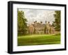 Nether Hall, Suffolk, Home of the Greene Family, C1880-AF Lydon-Framed Giclee Print