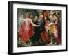 The Flight of Lot and His Family from Sodom (After Ruben), C. 1618-Jacob Jordaens-Framed Giclee Print